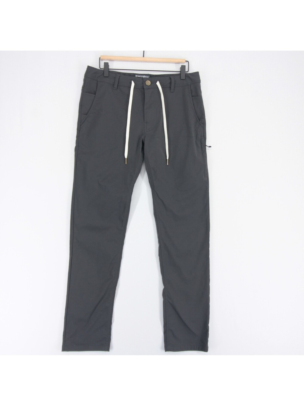 686 Everywhere Pants Mens 32x32 Charcoal Grateful Dead Slim Fit Tech Stretch